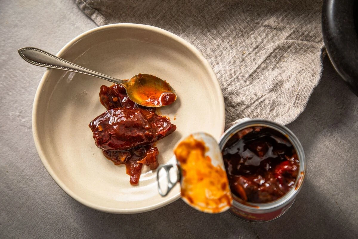 Wird gern zu den Tacos serviert: Chipotle Chilis in Adobo-Sauce