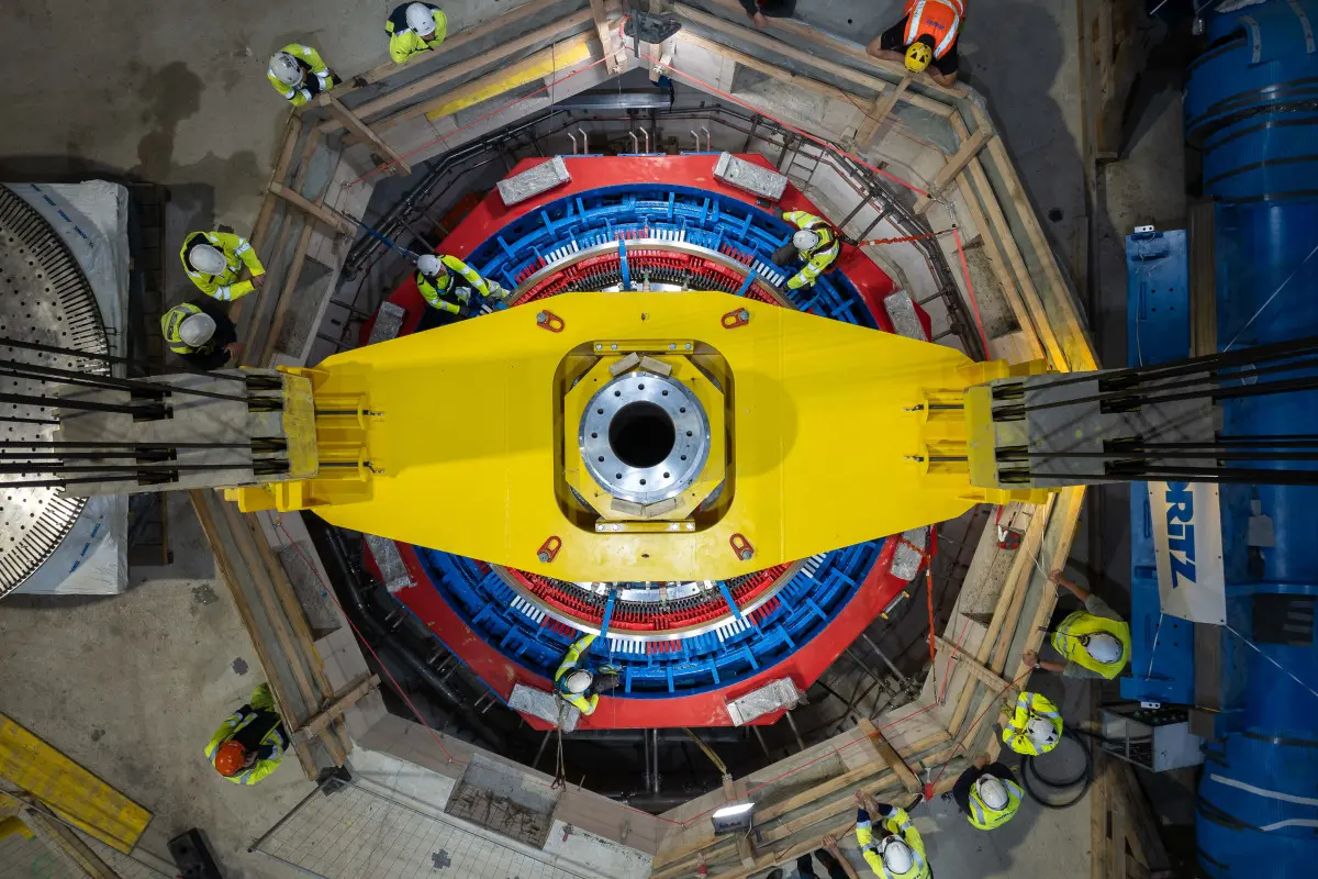 Das neue Kraftwerk erhöht die Turbinenleistung enorm