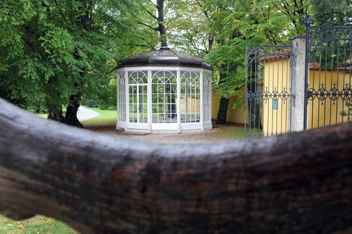 Der Pavillon aus dem Film "The Sound of Music" in Hellbrunn.