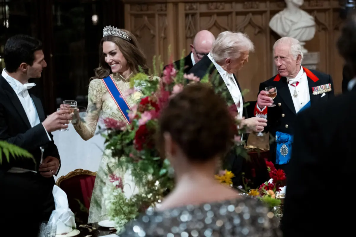 Staatsbankett im Schloss Windsor