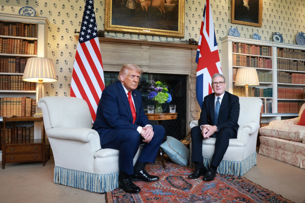 Trump bei Starmer auf dessen Landsitz Chequers