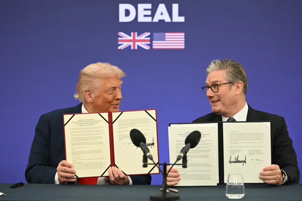 Deal - Trump und Starmer unterzeichneten Technologie-Partnerschaft