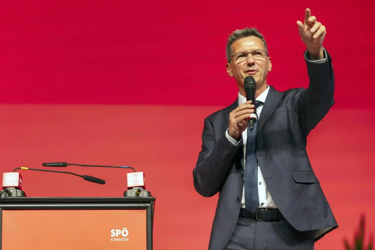 Daniel Fellner ist der neue Kärntner SPÖ-Chef