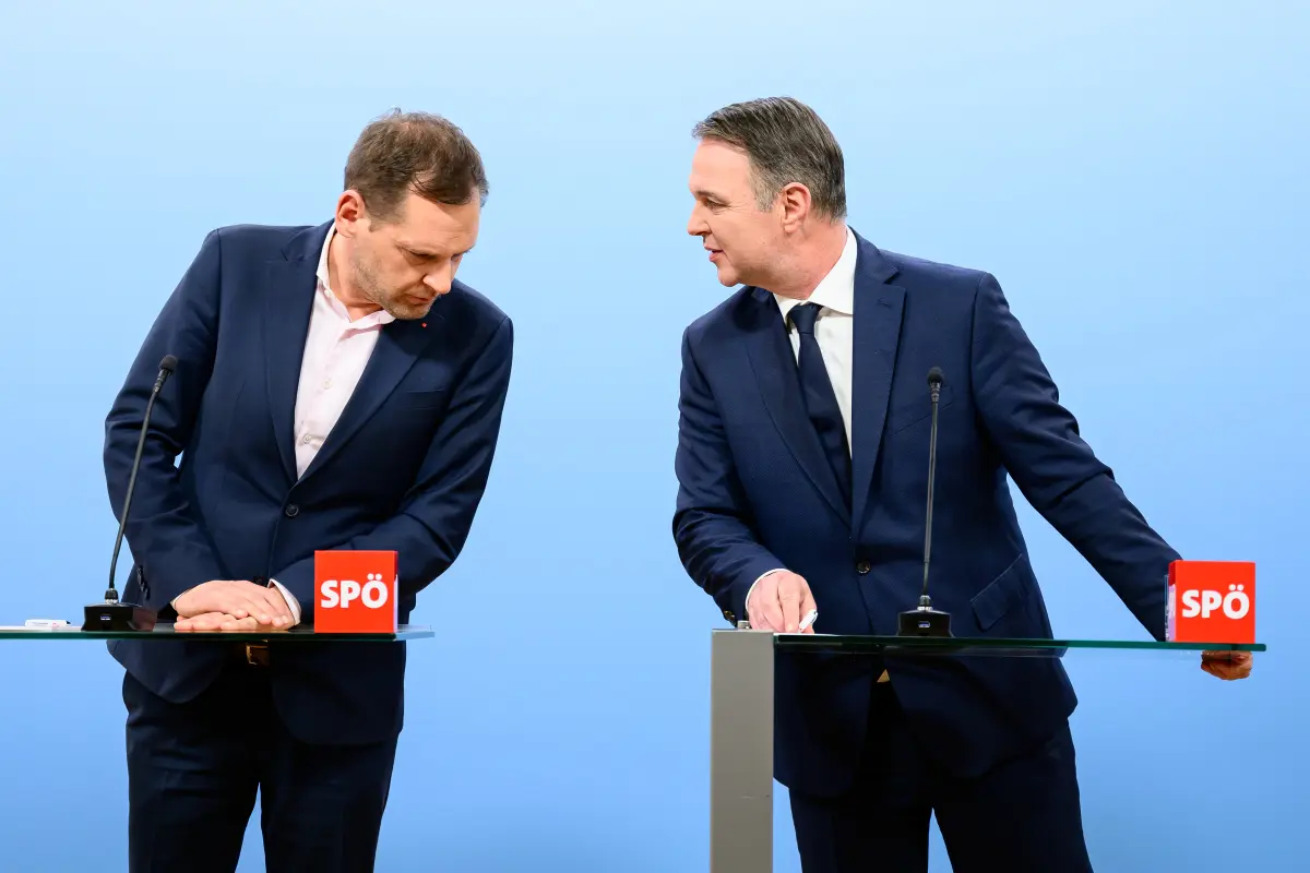 Babler und Kucher informieren den eigenen Klub