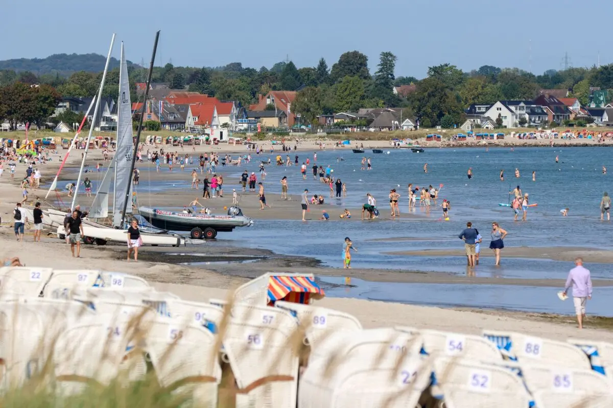 Die Hitzewelle machte für viele Urlauber die Strände unattraktiver