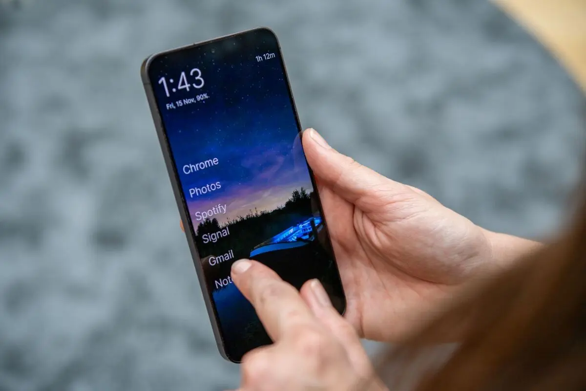 Bei der App handelt es sich um eine minimalistische Bedienoberfläche