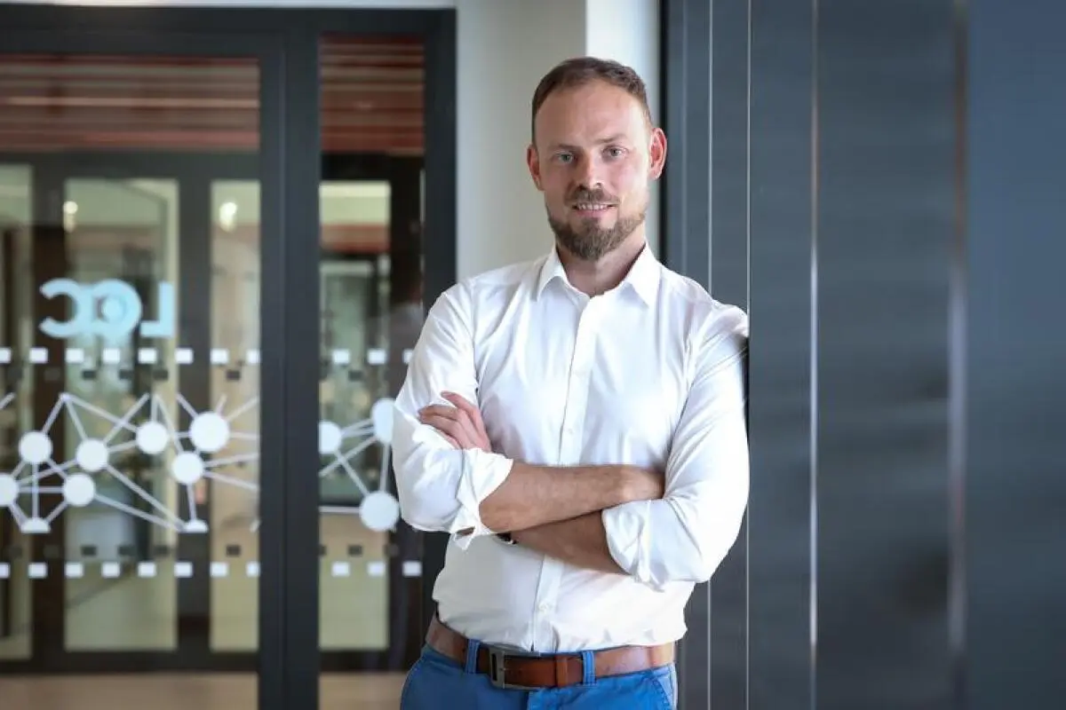 Laborleiter Stefan Posch Wolf