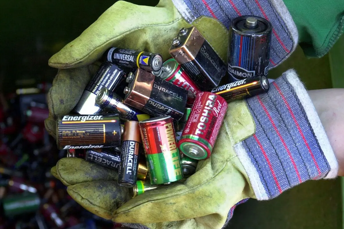 2024 um 18 Prozent mehr Gerätealtbatterien gesammelt