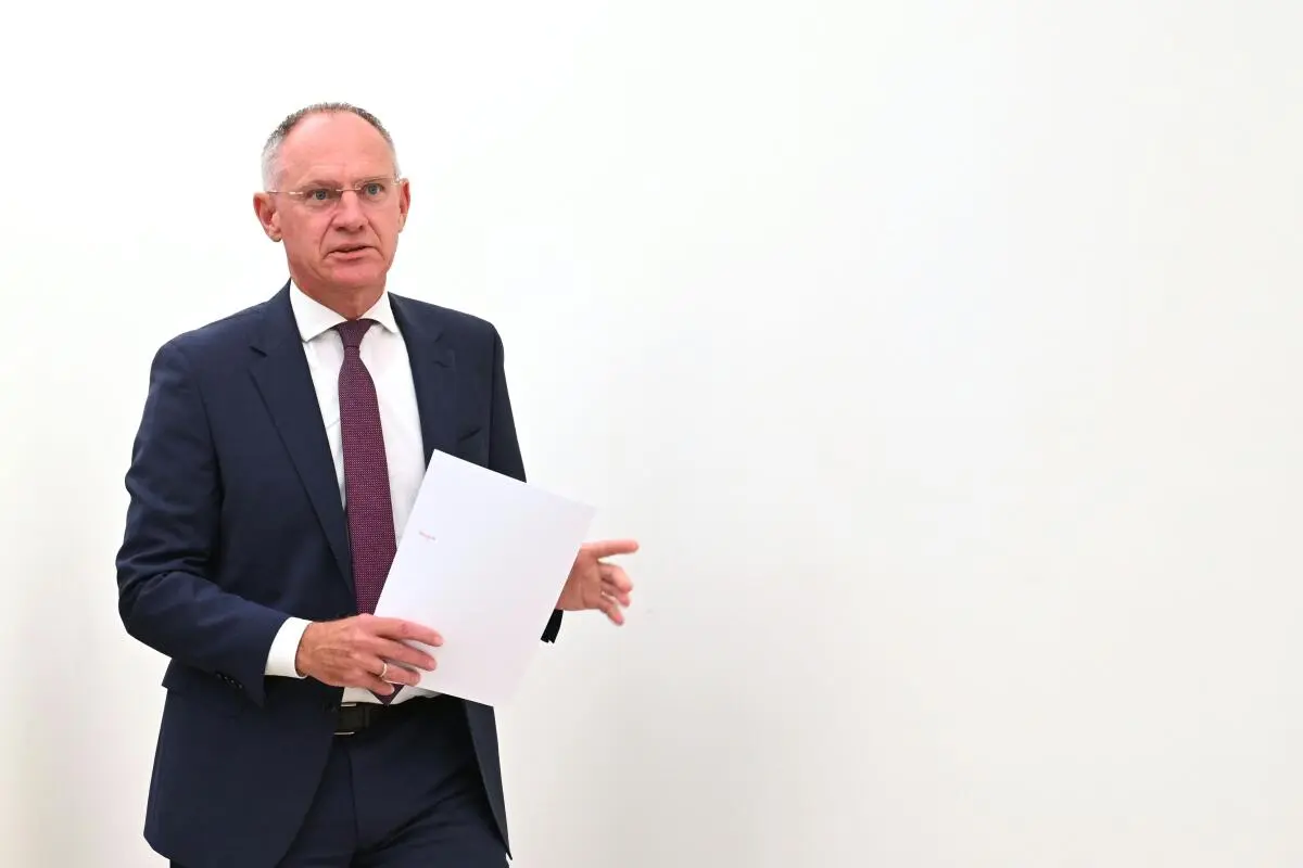 Innenminister Gerhard Karner (ÖVP) lobt die Ermittler