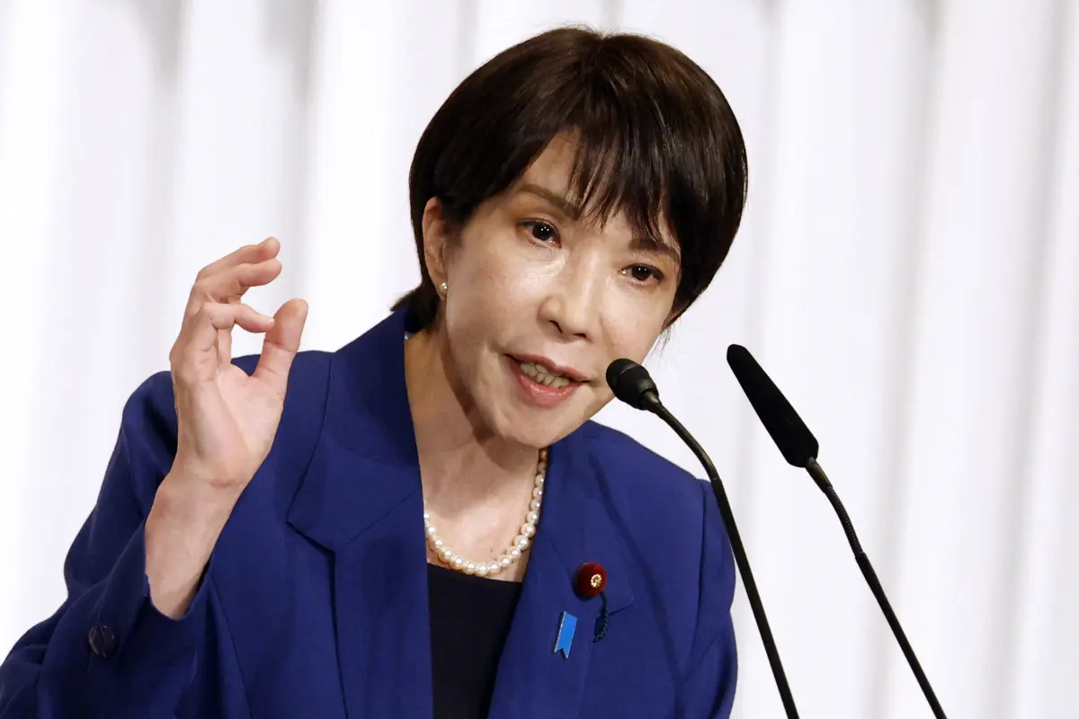 Sanae Takaichi ist auf dem Weg an die Regierungsspitze
