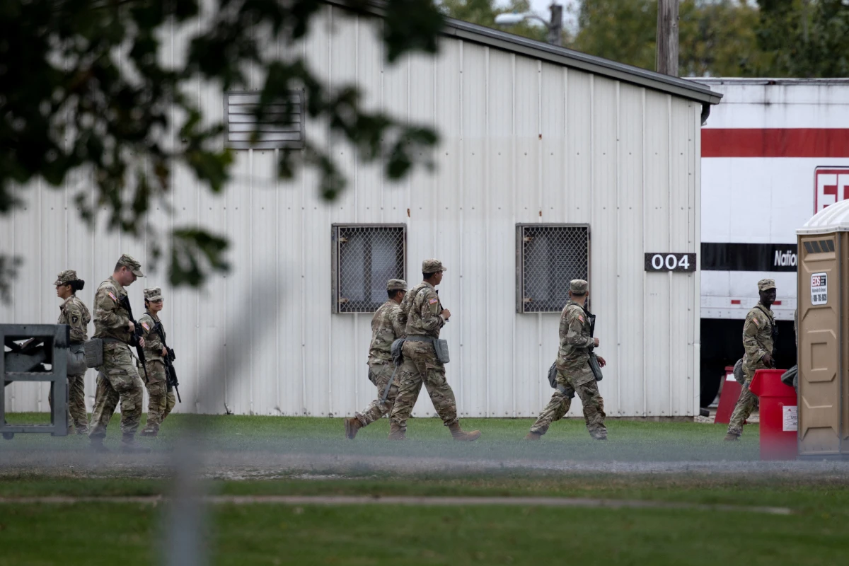 200 Nationalgardisten aus Texas in Illinois eingetroffen