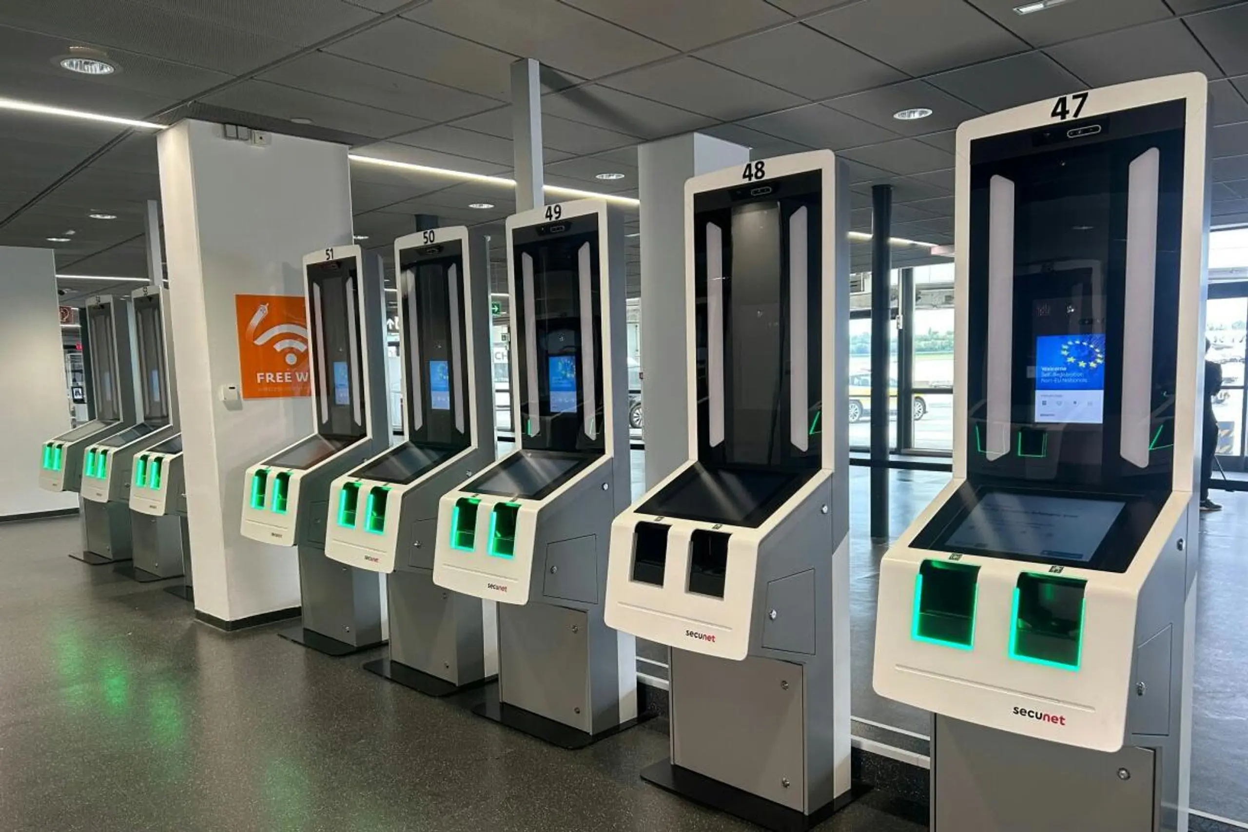 Reisende aus Drittstaaten werden an Schengen-Außengrenze erfasst