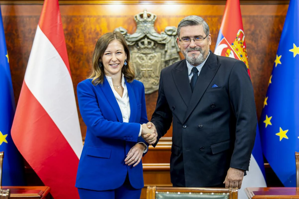 Plakolm und serbischer Minister Starović verstanden sich gut