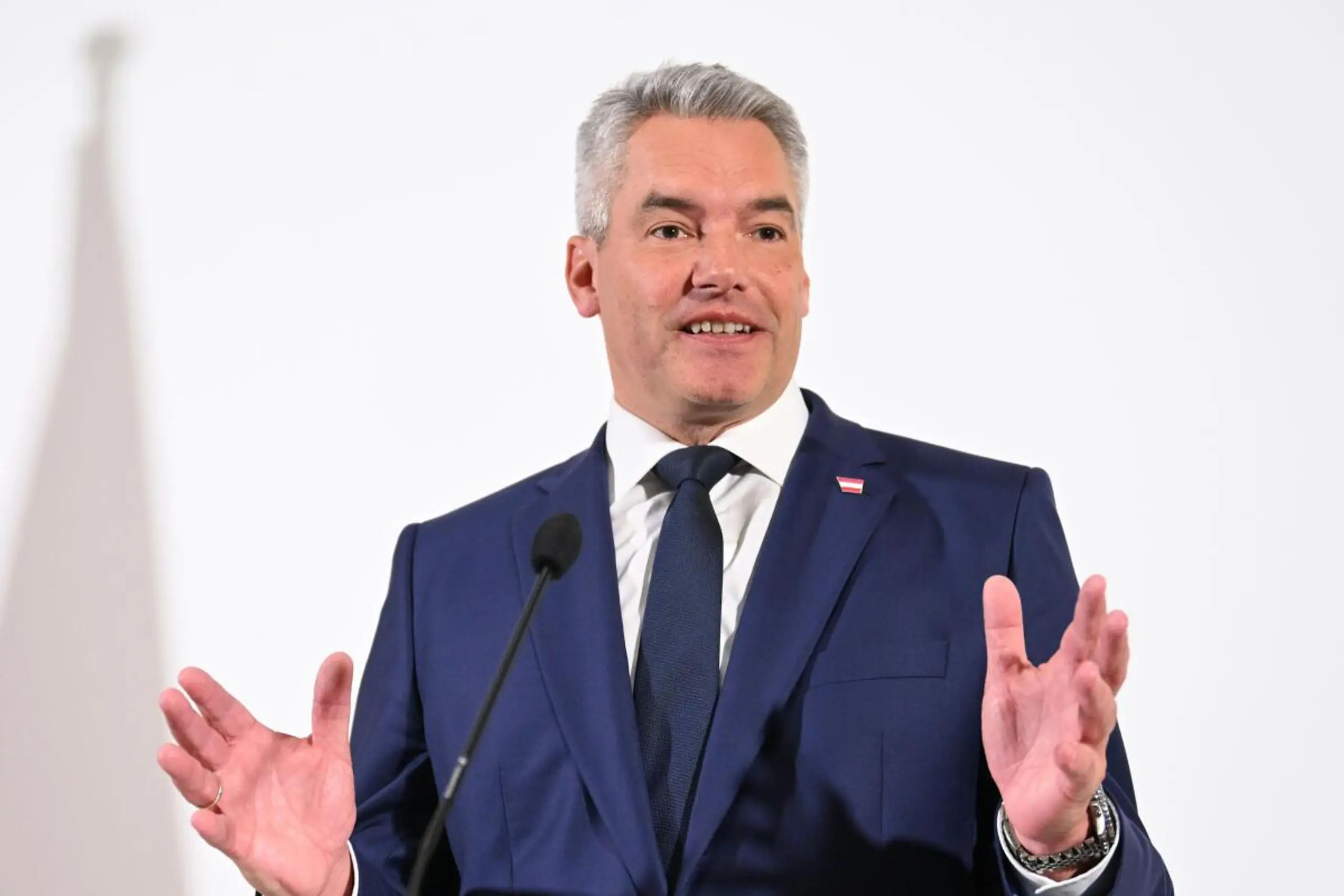 Nehammer hatte die Drohung am 17. August 2024 erhalten