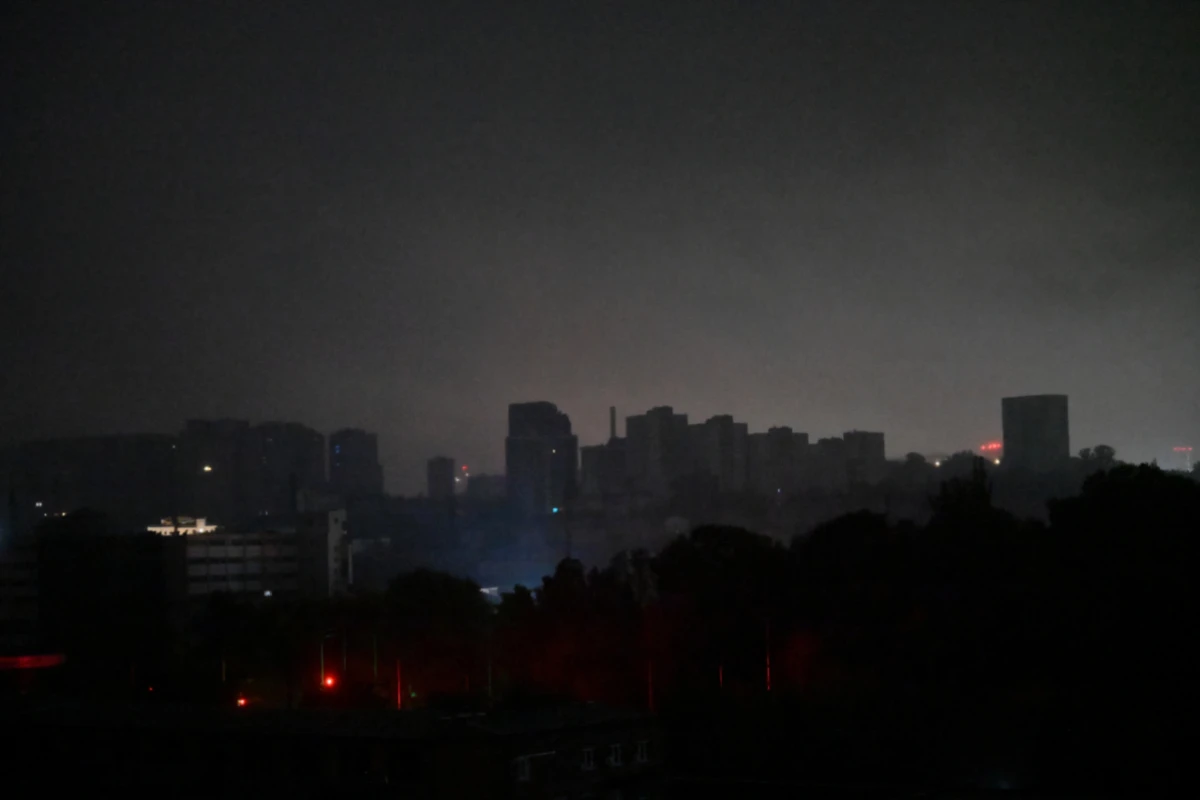 Stromausfall in Teilen Kiews