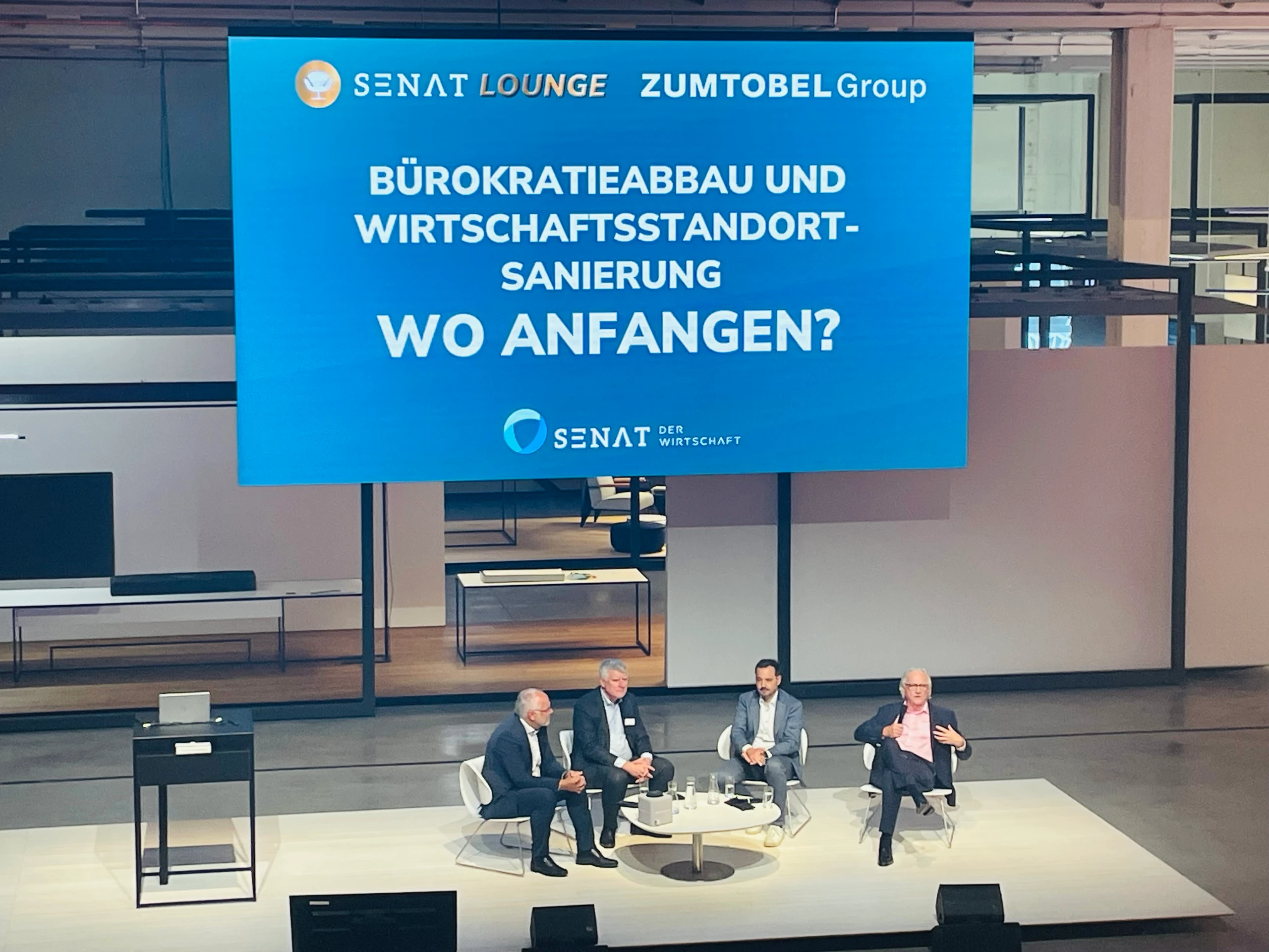 Senat der Wirtschaft bei Zumtobel in Dornbirn