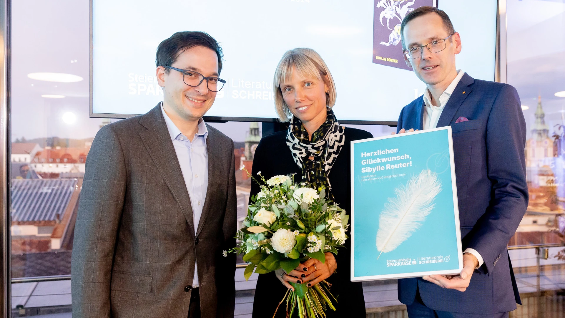 Sibylle Reuter gewinnt „Schreiberei“- Literaturpreis der Steiermärkischen Sparkasse