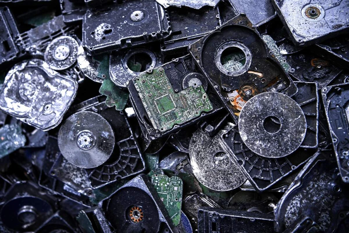 Seltene Erden stecken in vielen alten Computerteilen