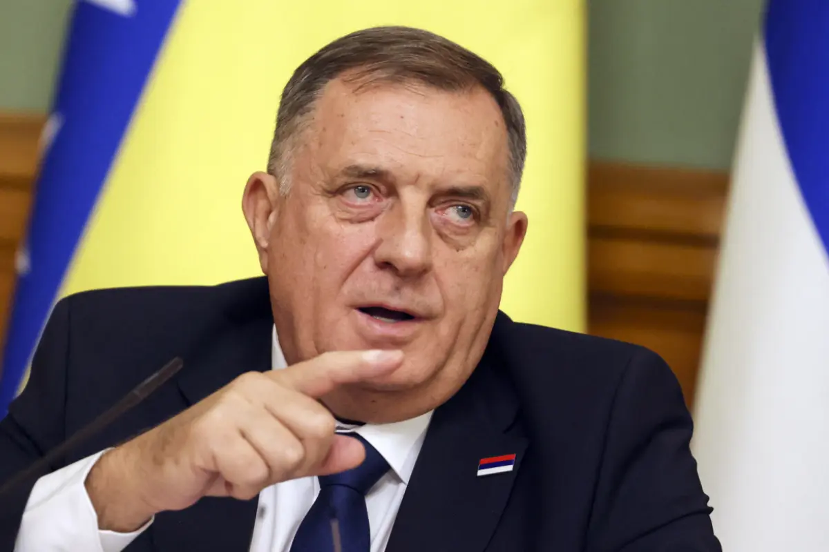 Bosnisch-serbischer Separatistenführer Milorad Dodik