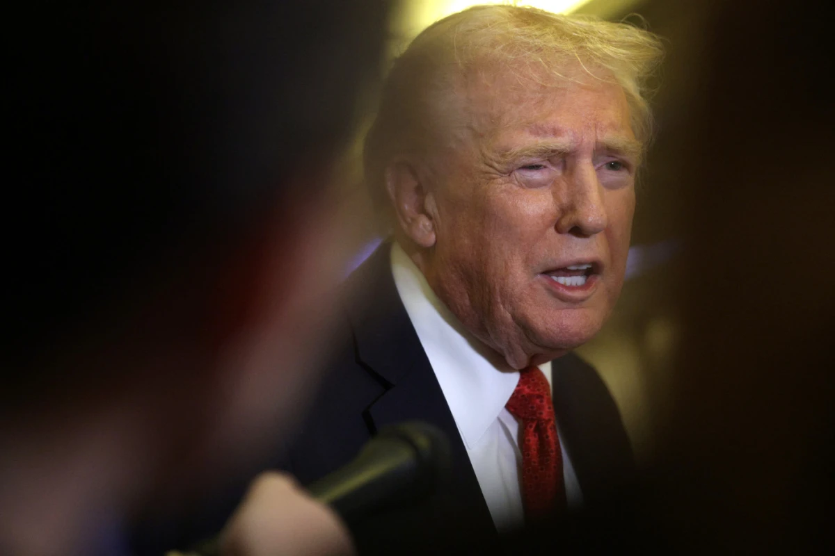 Trump äußerte sich an Bord der Airforce One
