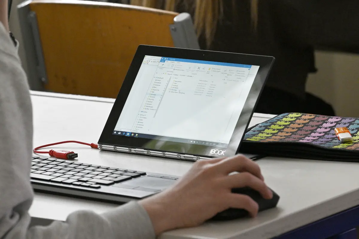 Bei den Schülern kommen digitale Medien im Unterricht gut an