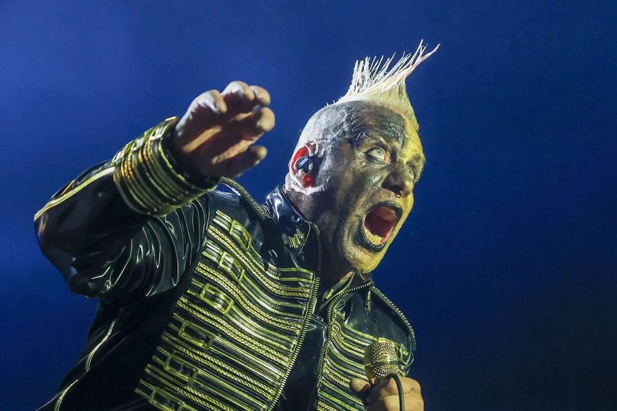 Immer für eine Provokation gut: Till Lindemann in Leipzig