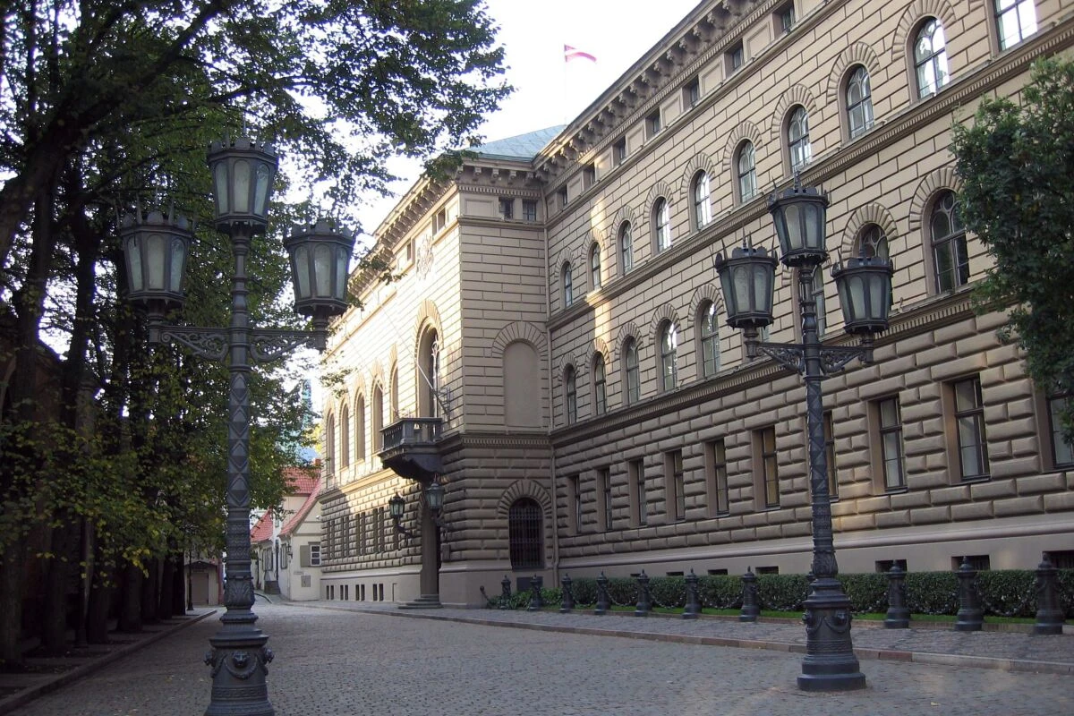 Lettlands Parlament in Riga