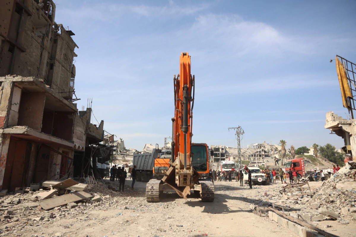 Küstenstreifen stark zerstört