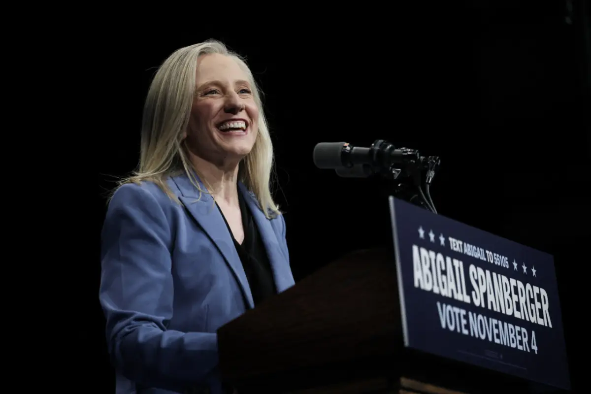 Spanberger kann sich über den Wahlerfolg freuen