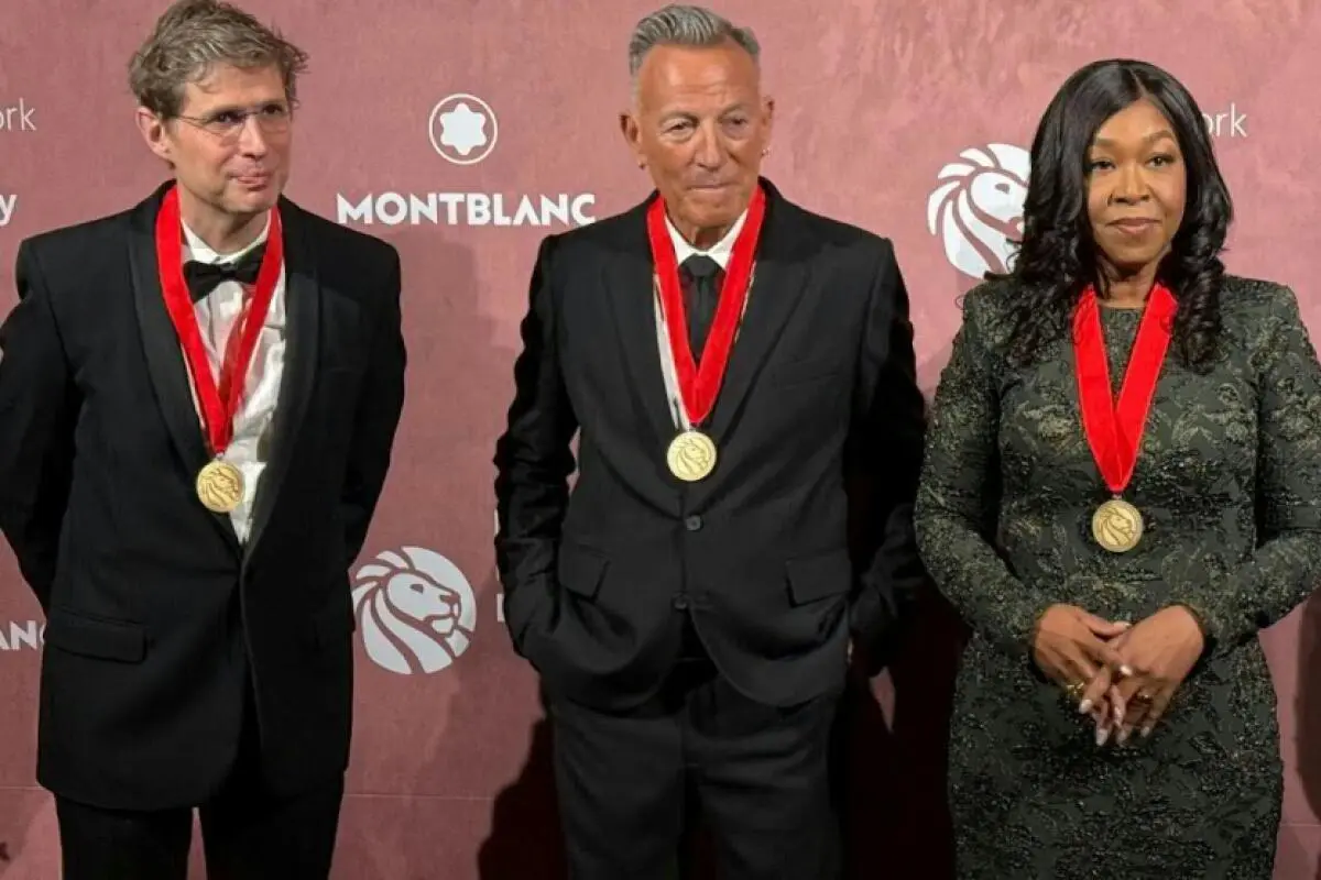 Daniel Kehlmann an der Seite von "The Boss"