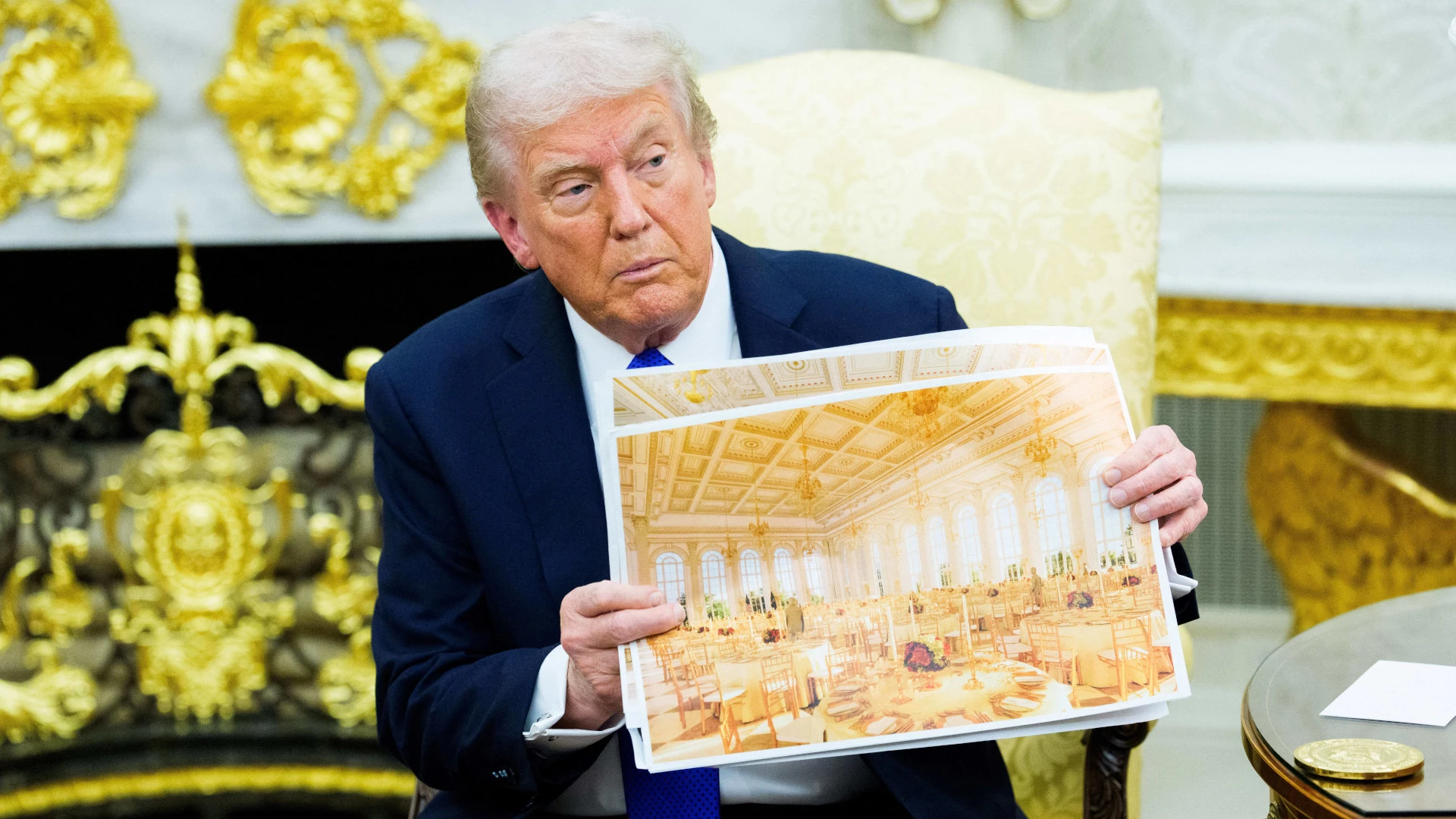 Trumps Ballroom: Aufregung im Weißen Haus