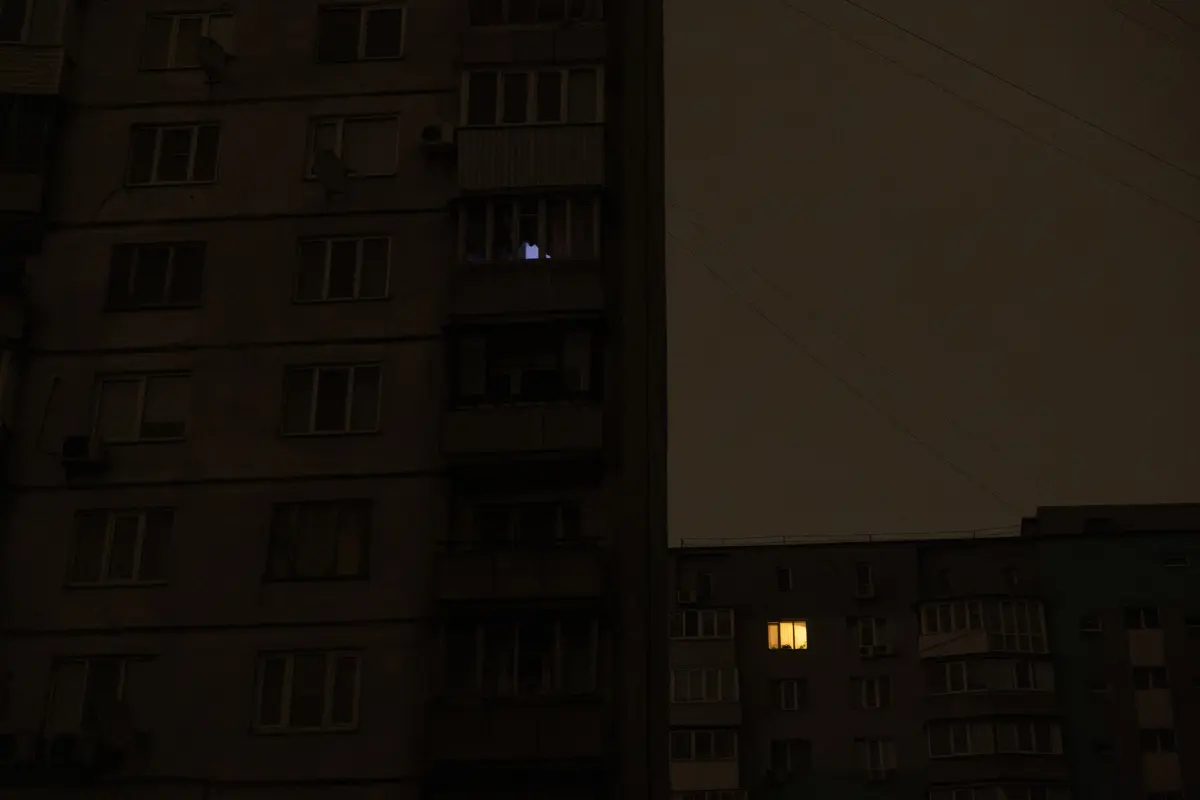 Stromsperren in der Ukraine