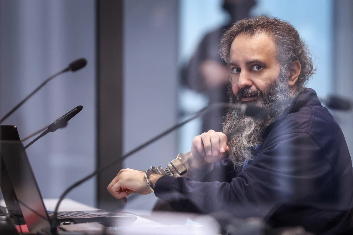 Der Angeklagte Taleb A.