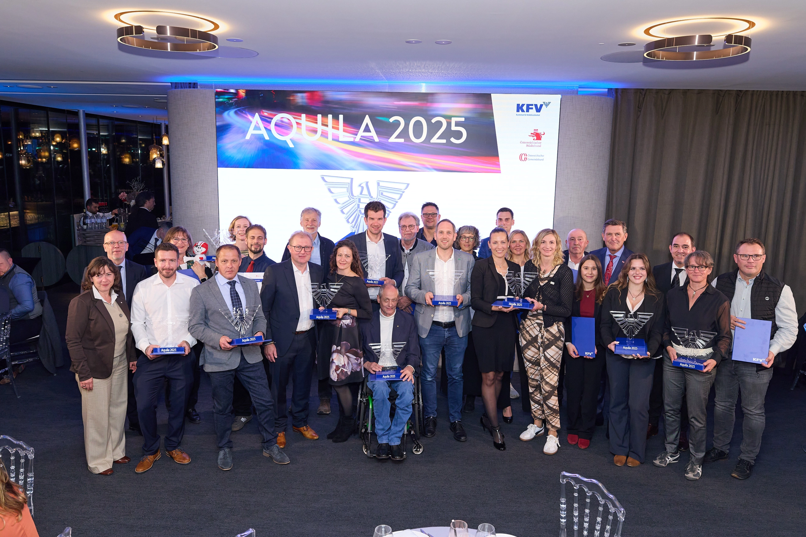 Aquila 2025: Österreichischer Verkehrssicherheitspreis zeichnet Engagement und Zivilcourage aus