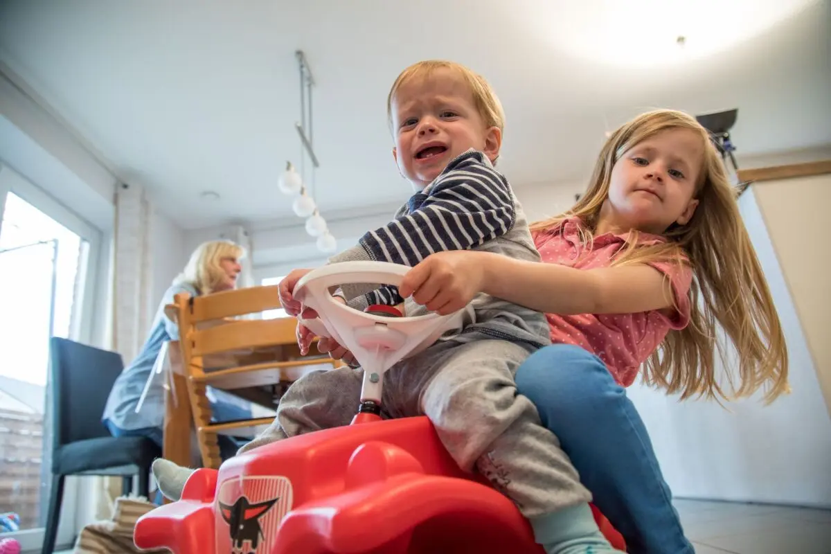 Geschwister sollten auch miteinander streiten können