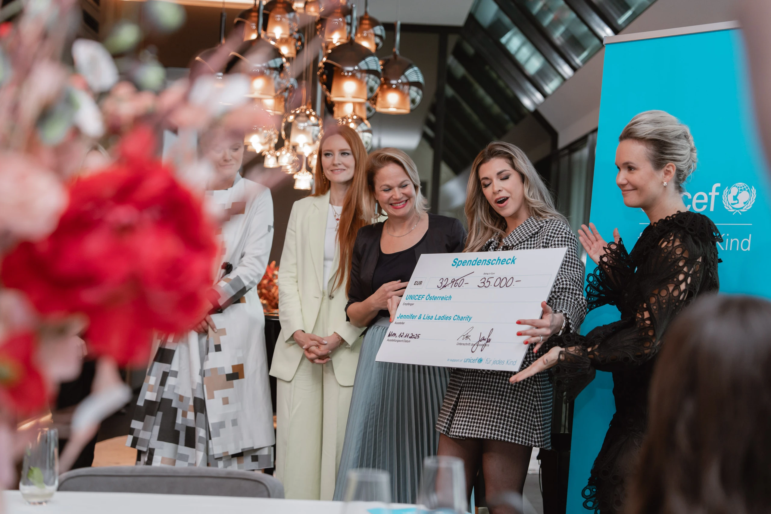 Ladies’ Lunch für Unicef: Charity-Event sammelt 35.000 Euro für Kinder in Dschibuti