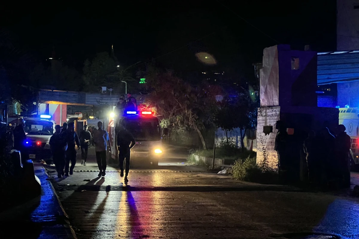 Ein Flüchtlingslager soll attackiert worden sein