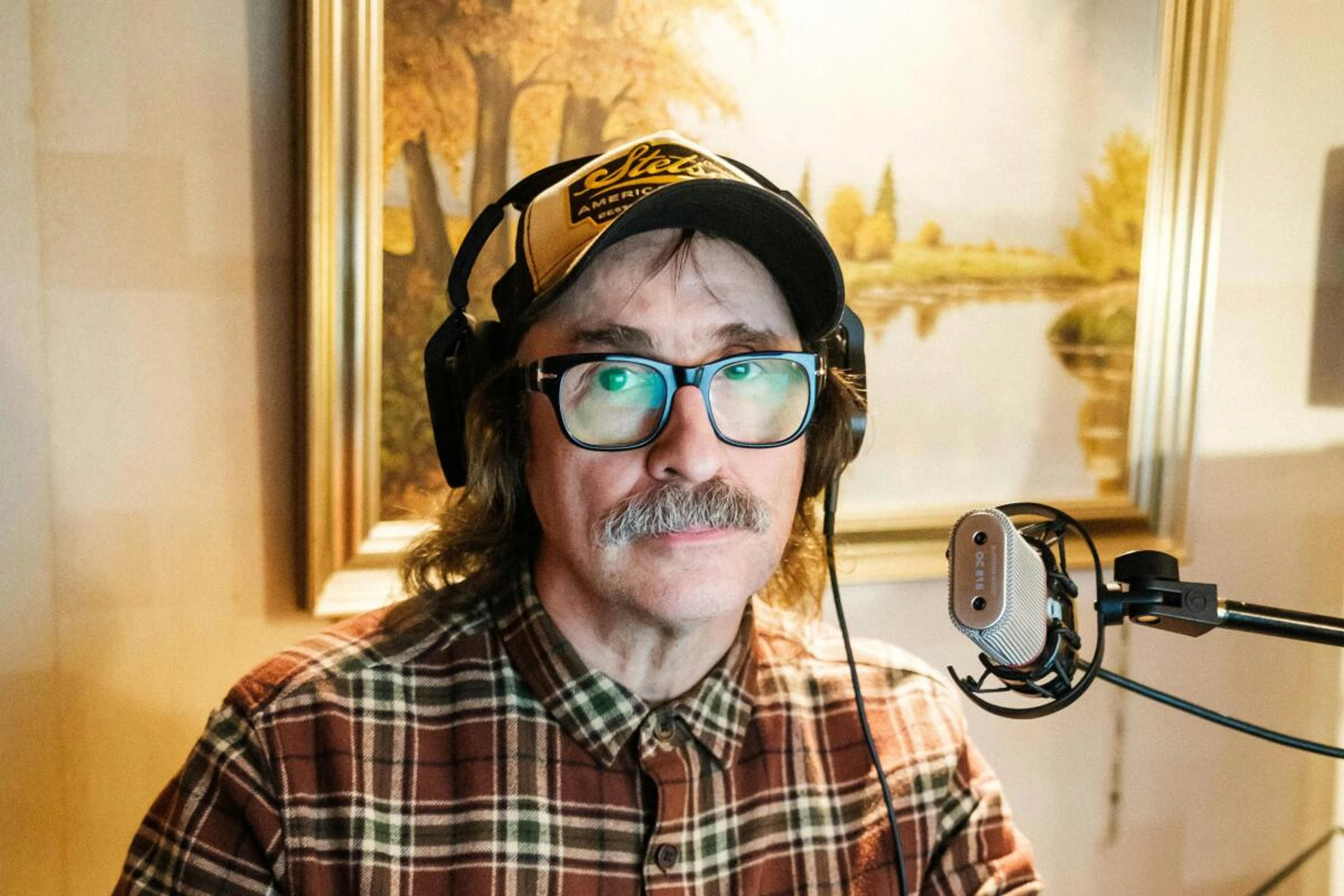 Alexander Hacke im Studio