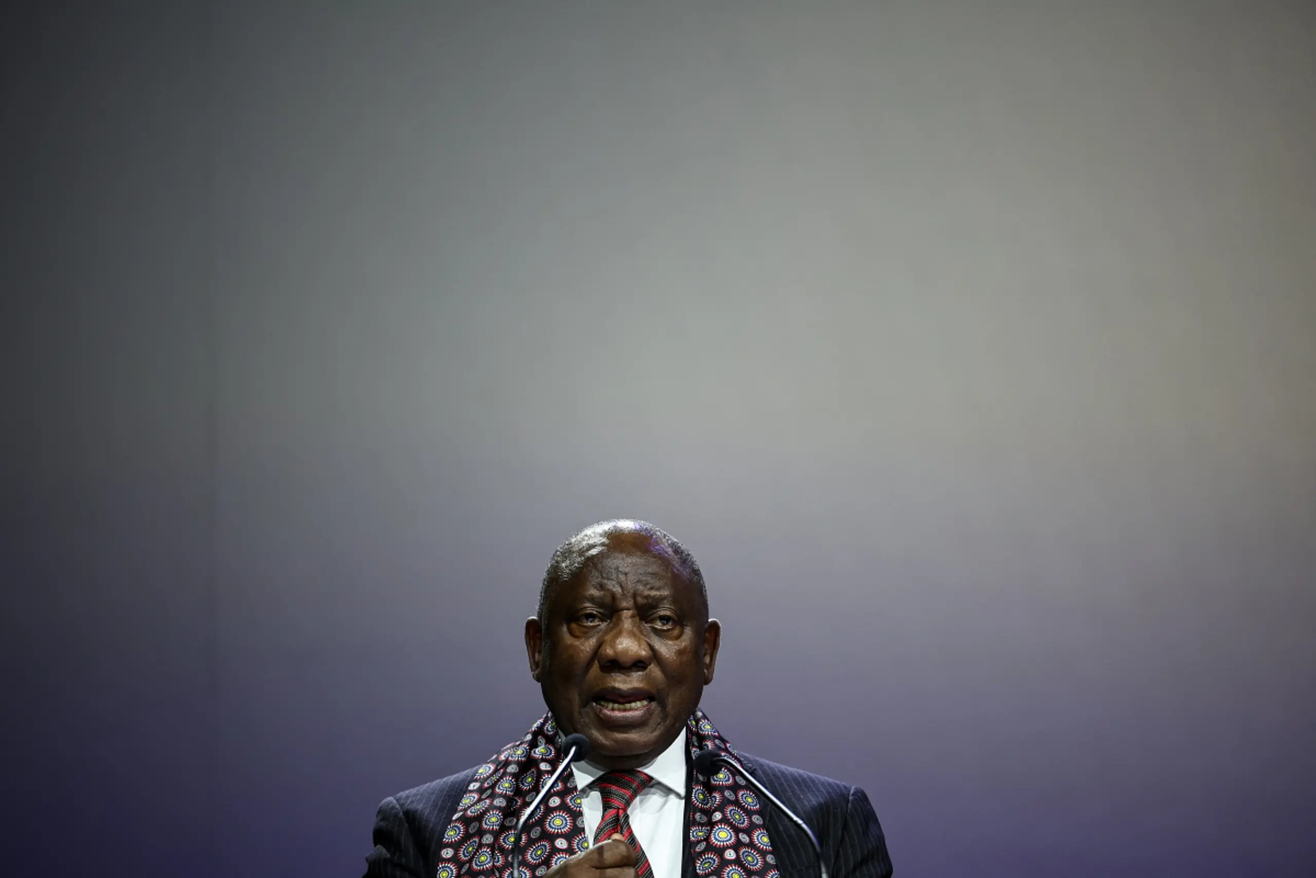 Gastgeber Cyril Ramaphosa