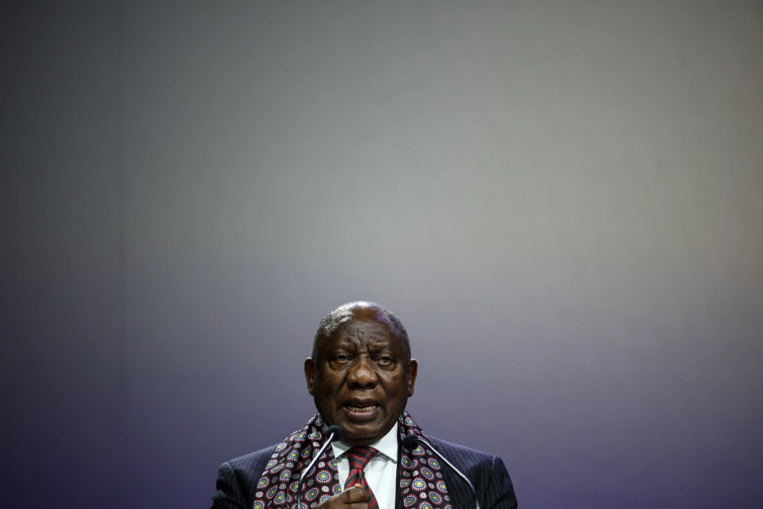Gastgeber Cyril Ramaphosa