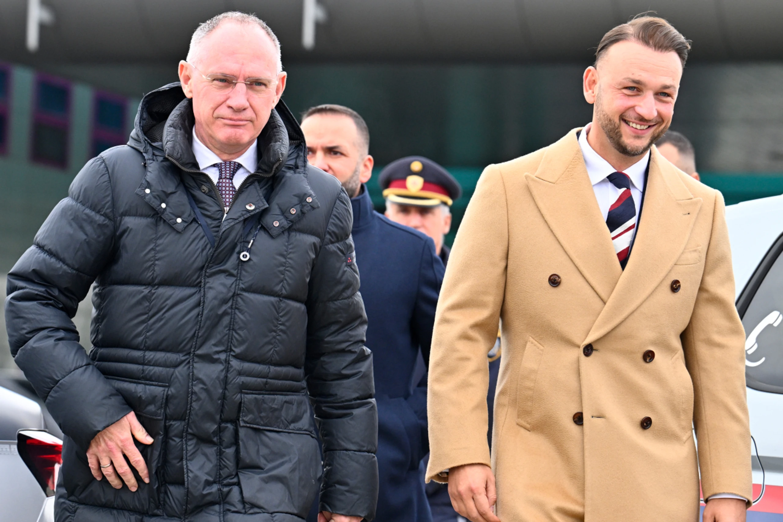 Karner traf seinen slowakischen Amtskollegen Matúš Šutaj-Eštok