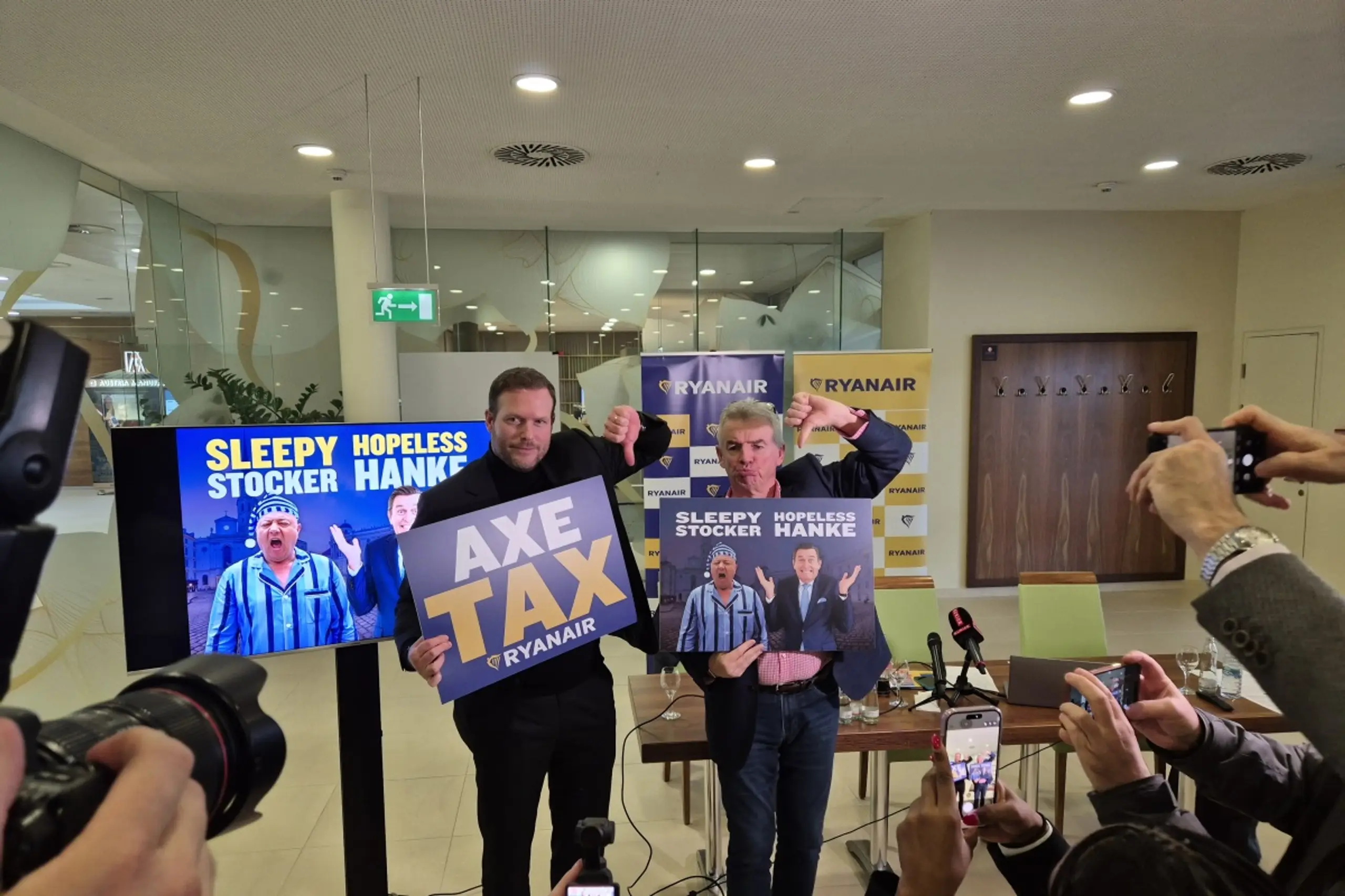 Ryanair ist weiter auf Konfrontationskurs mit der Regierung in Wien