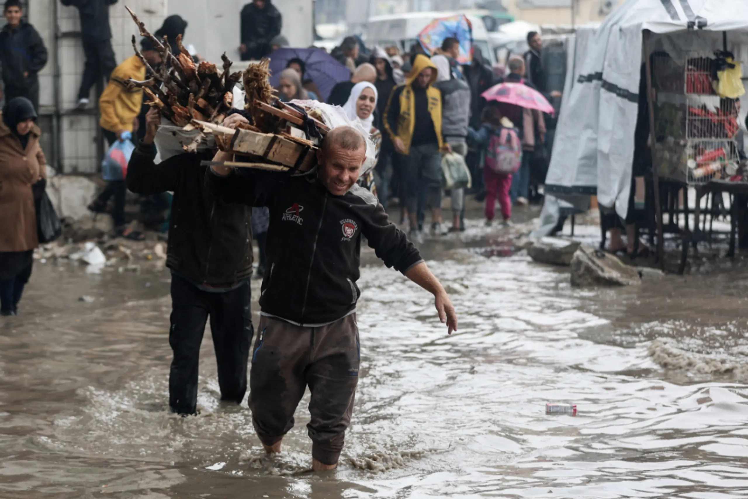 Heftige Regenfälle sorgen für Hochwasser im Gazastreifen