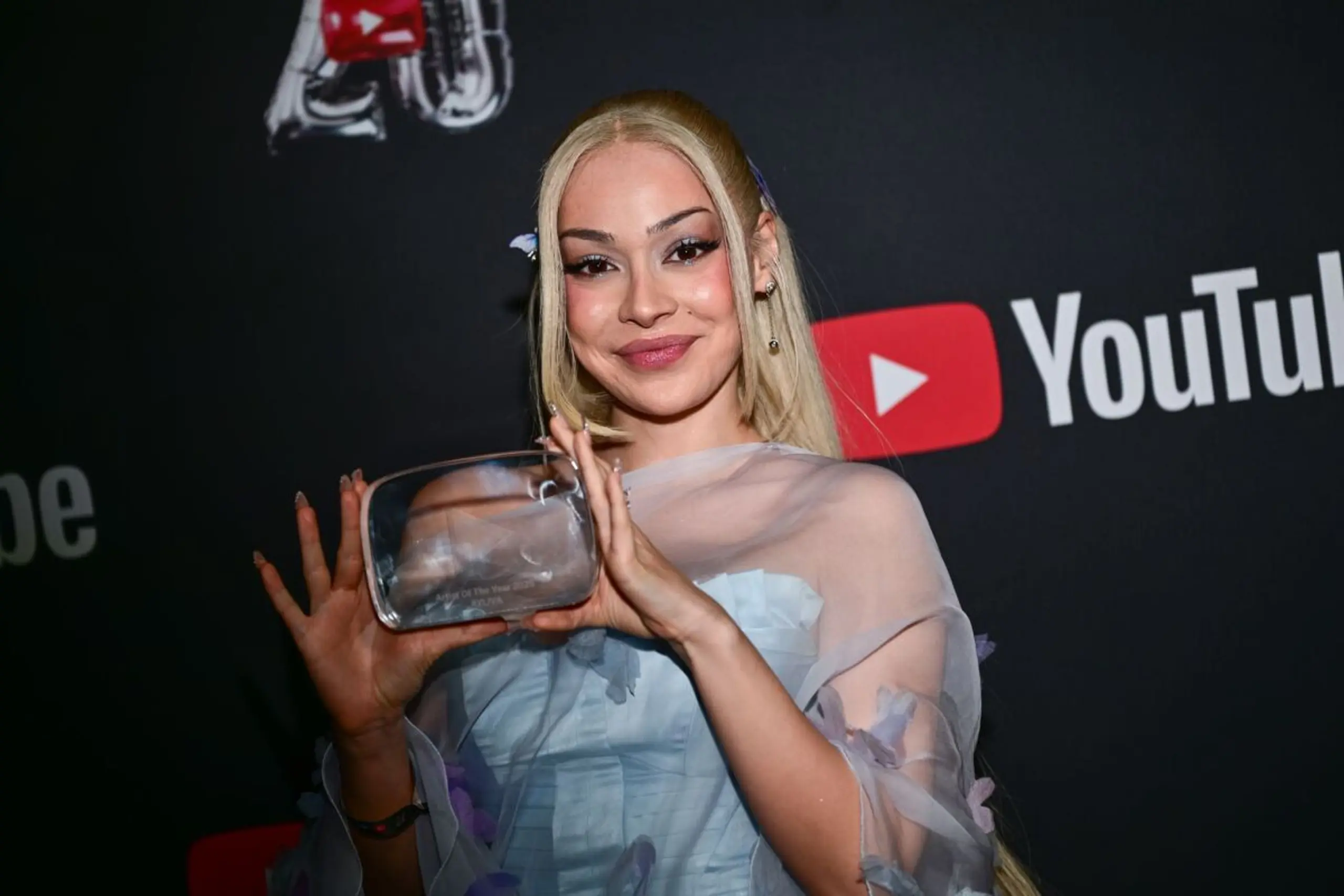 Ayliva erhielt einen YouTube Music Award