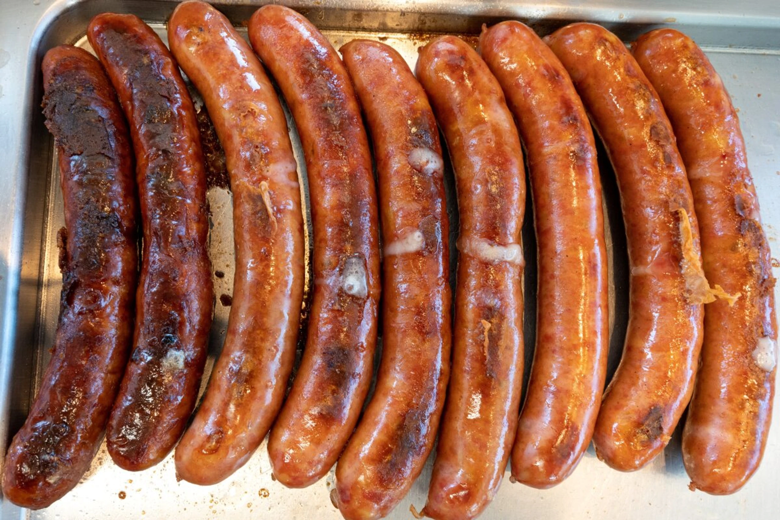 Der Preis der Würstel ist seit dem letzten AK-Test 2022 gestiegen