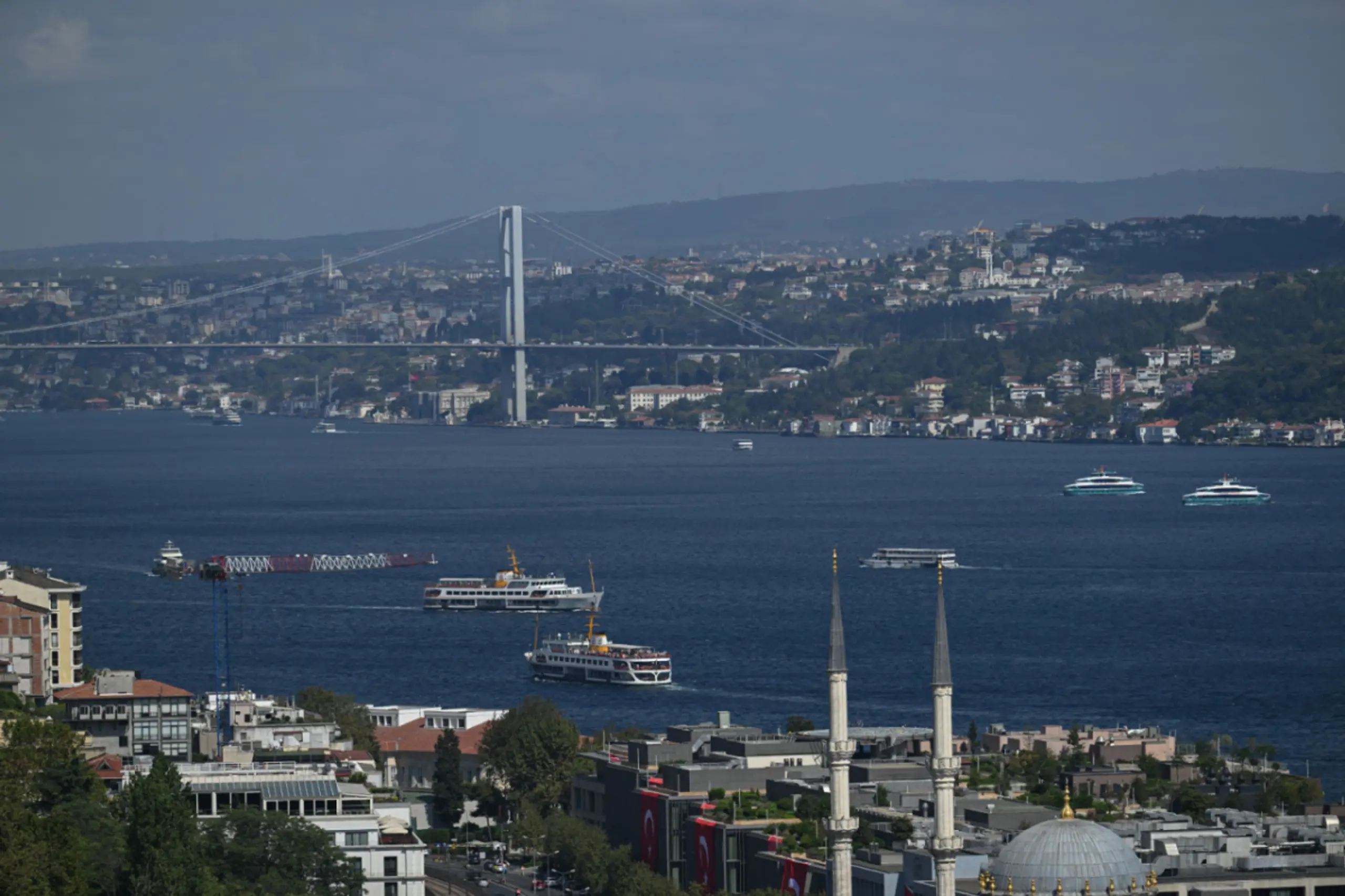 Die Türkei balanciert zwischen dem Westen und dem Osten
