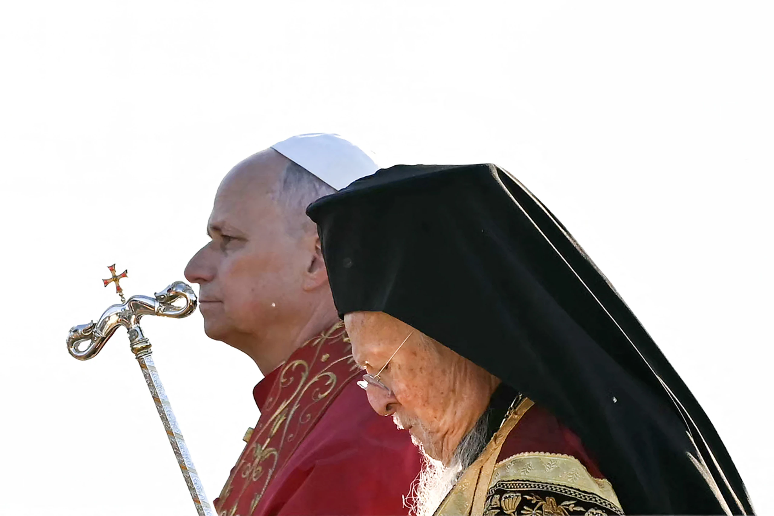 Leo und Bartholomaios beteten bei versunkener Basilika