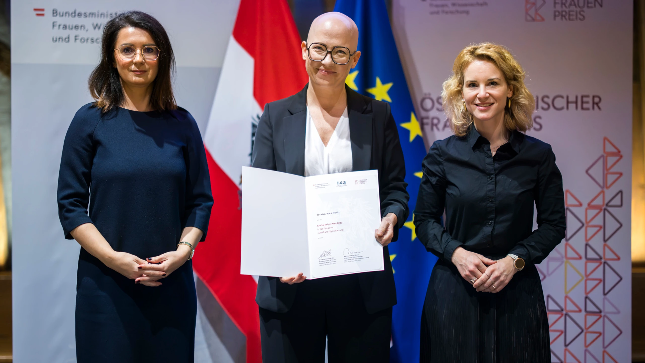 Grete Rehor-Preis 2025: AIT-Expertin Anna Huditz für MINT und Digitalisierung ausgezeichnet