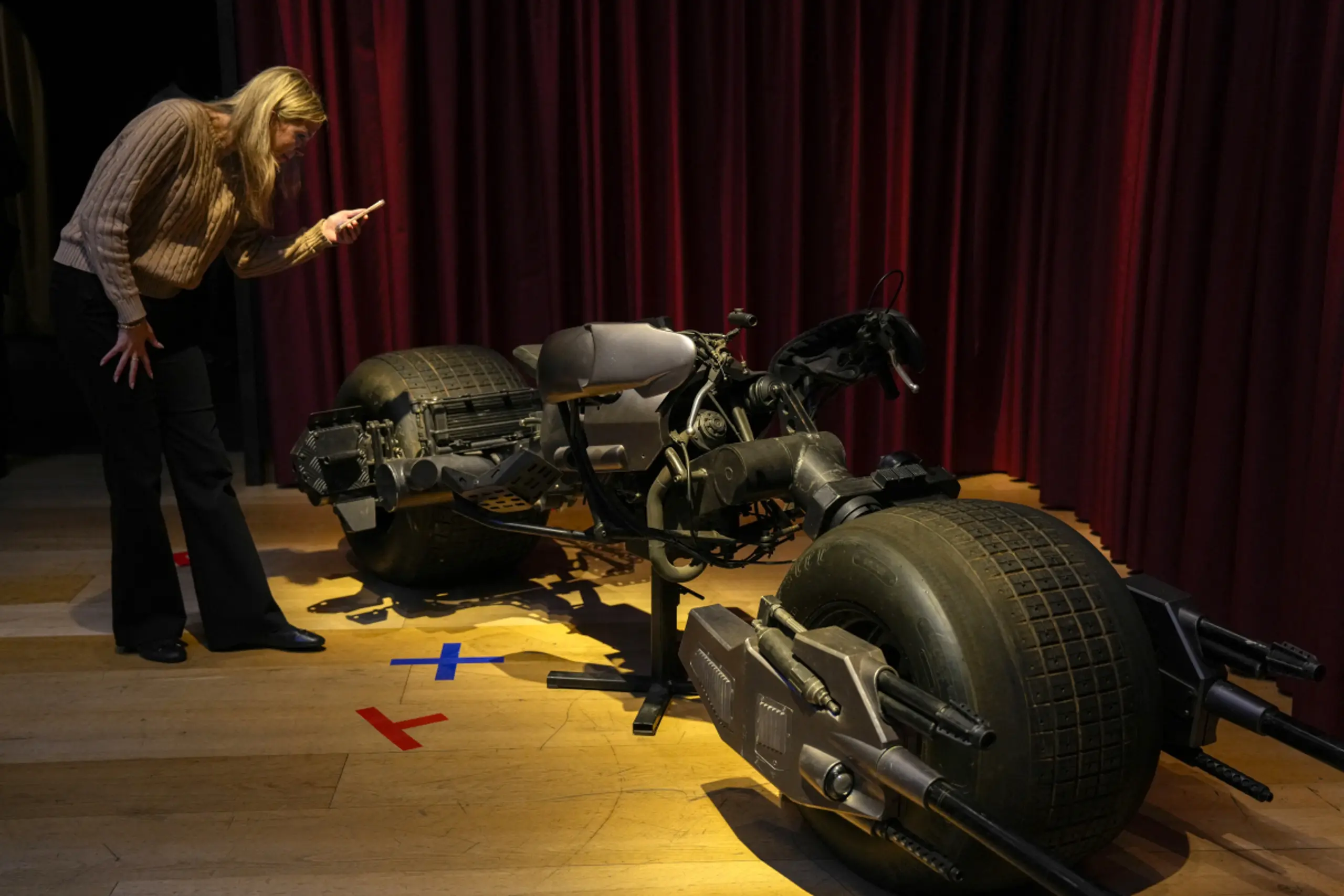 Das Motorrad aus "The Dark Knight" und "The Dark Knight Rises"