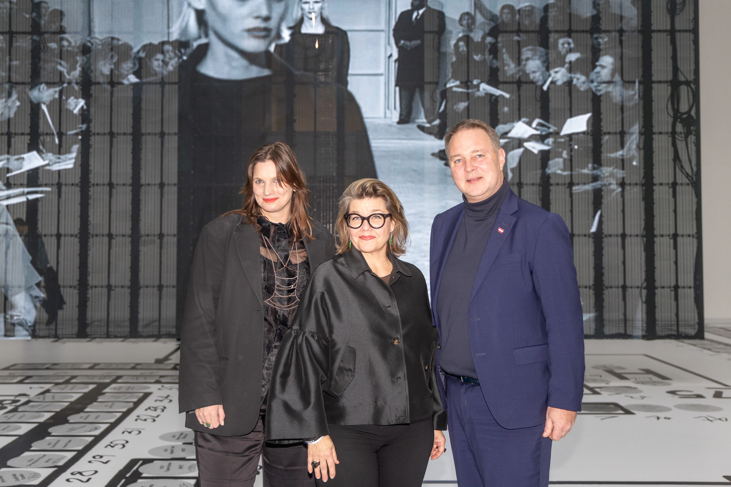 Eröffnung der MAK Ausstellung „Helmut Lang. Séance de Travail 1986–2005“